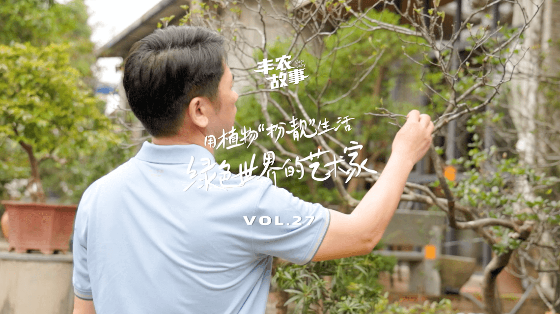 17年，他用一草一木去点亮了一个个家。